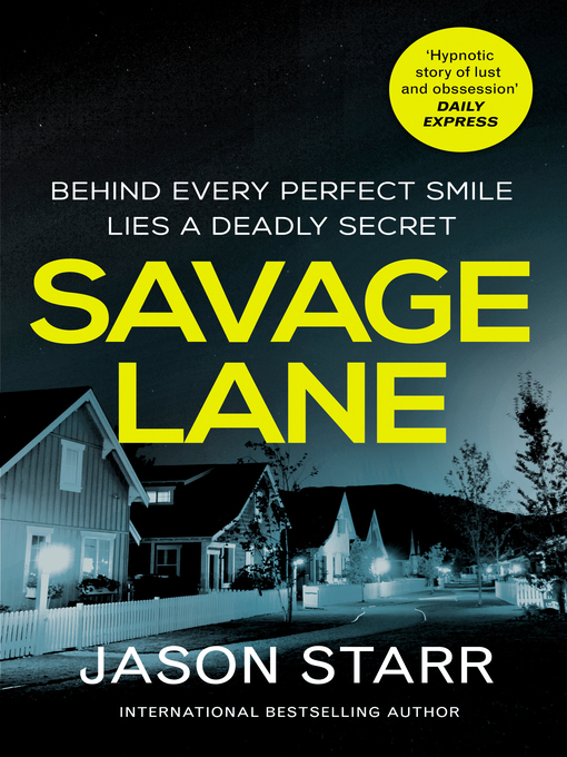 Title details for Savage Lane by Jason Starr - Available